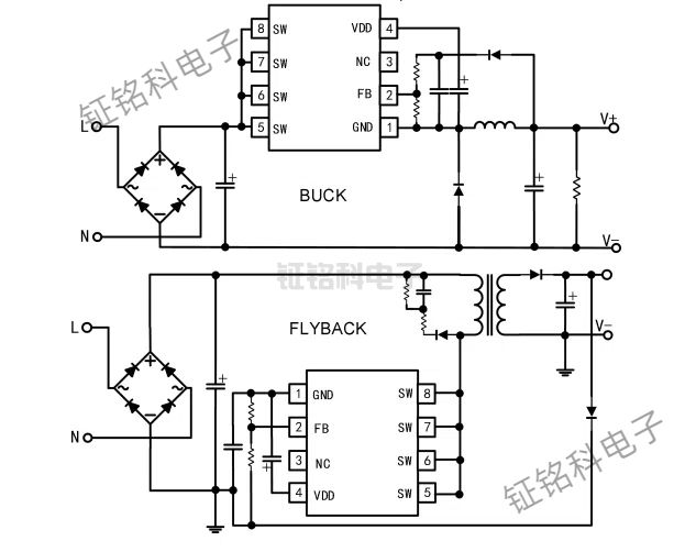 G2365M-5 芯片:开关电源领域低成本高性能解决方案(图1) G2365M-5典型应用案例.jpg